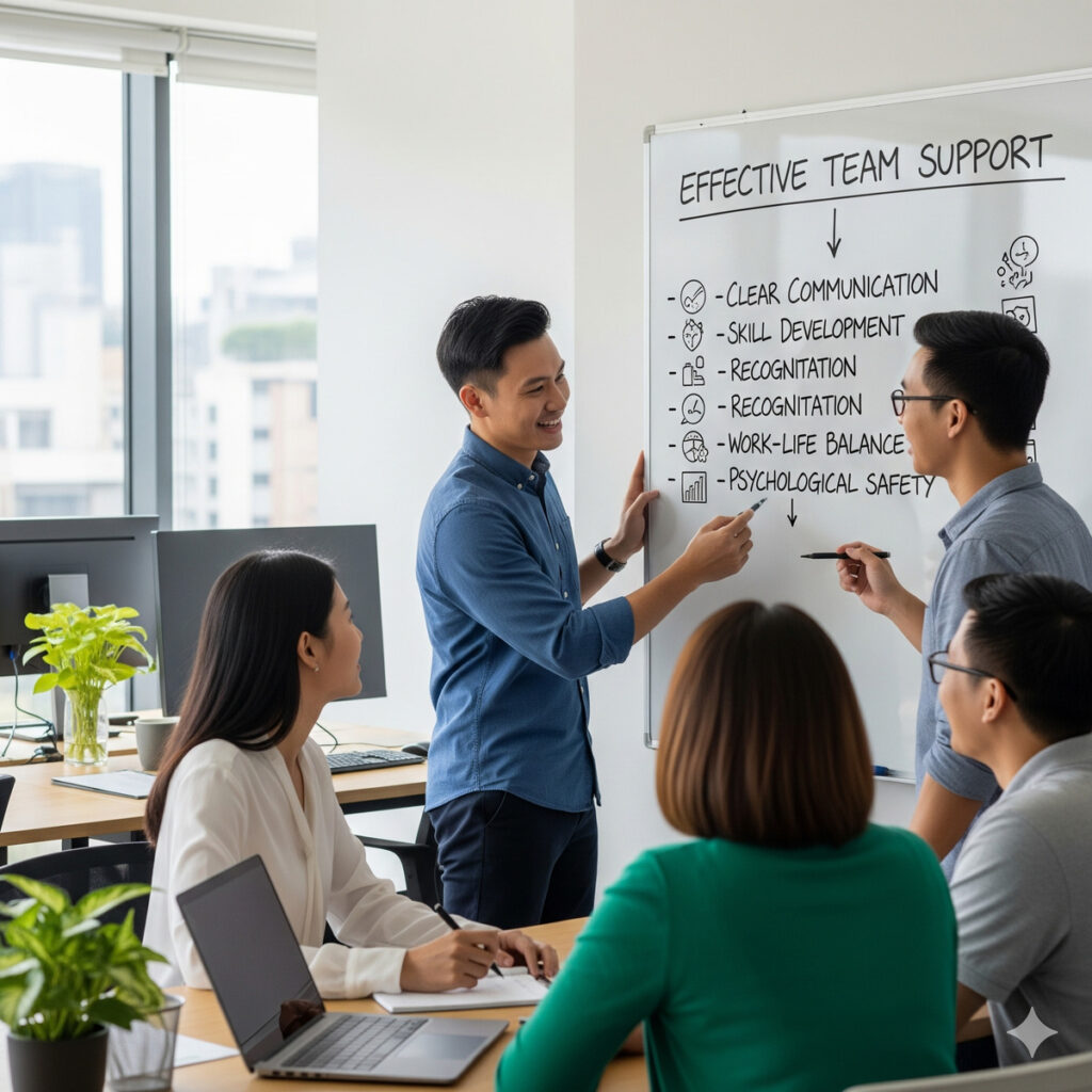 6 cách hữu hiệu để hỗ trợ đội nhóm của bạn
