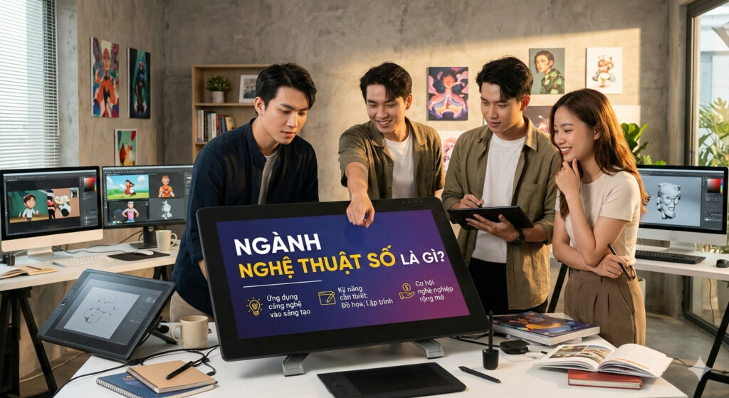 Ngành Nghệ Thuật Số Là Gì? Học Những Gì? Cơ Hội Mb661 Chính thức 2026