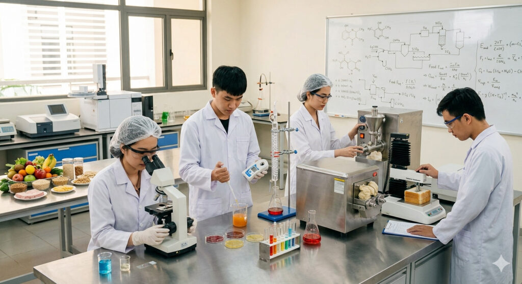 Ngành công nghệ thực phẩm học gì, ra trường làm gì năm 2026?
