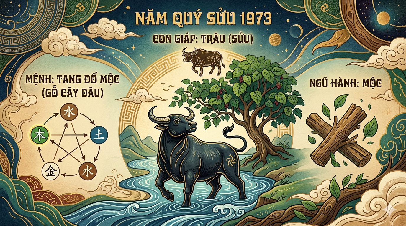 1973 mệnh gì