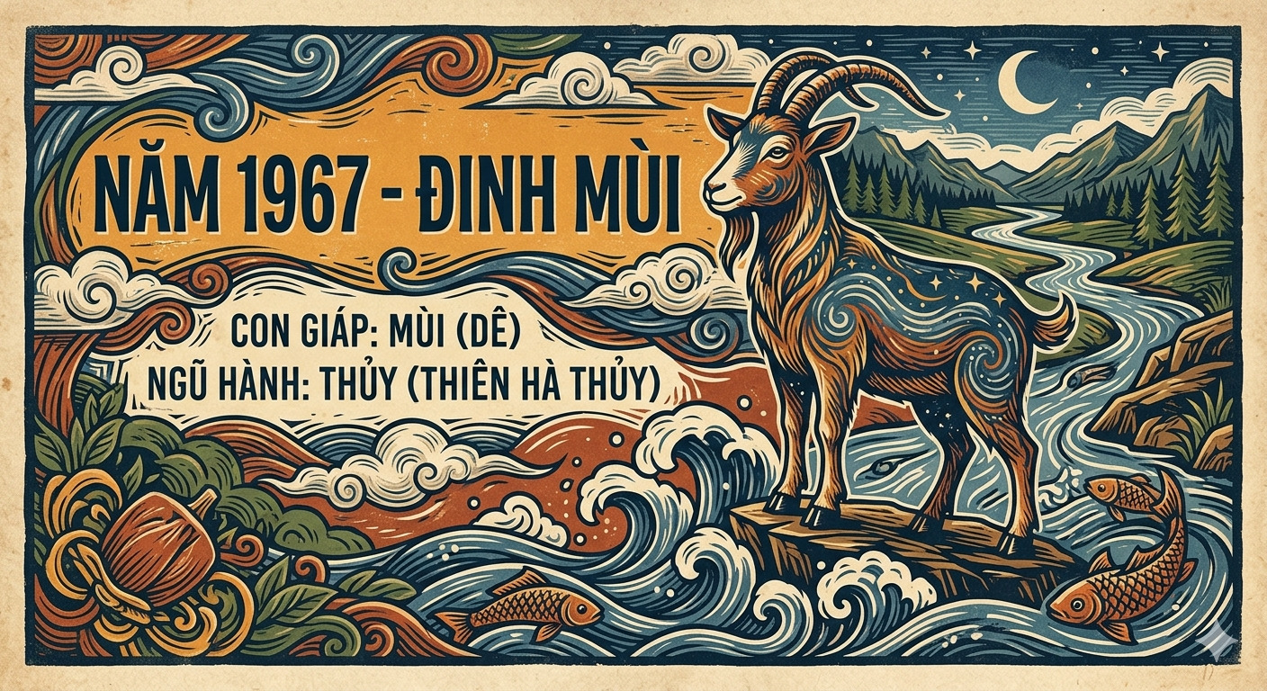 1967 mệnh gì