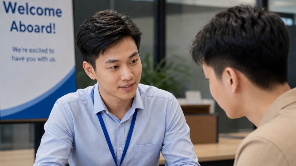 Trợ lý nhân sự onboarding nhân viên mới