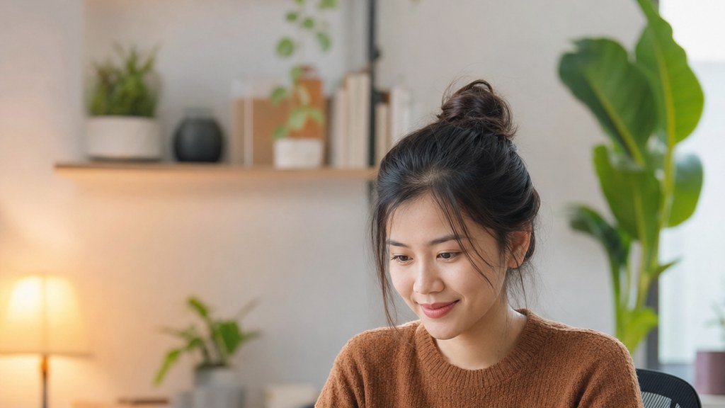 Làm việc tại nhà qua laptop